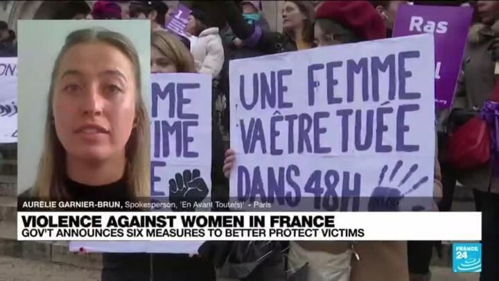 France announces new measures to tackle domestic violence