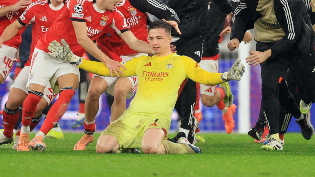 Ligue des champions : le gardien du Benfica élimine l'OM, le PSG et Monaco en barrages