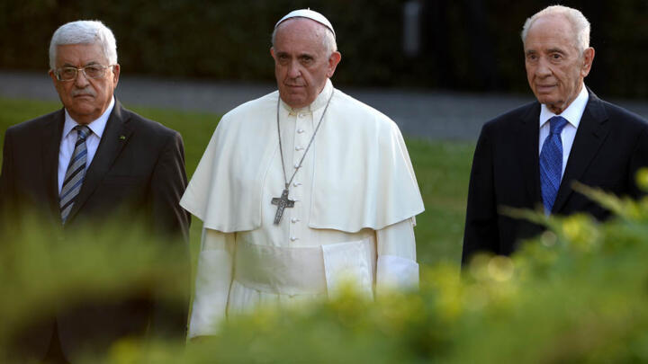 Pope Francis hosts Mideast peace prayer at the Vatican