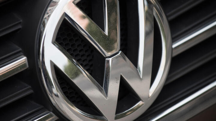 Volkswagen logo.