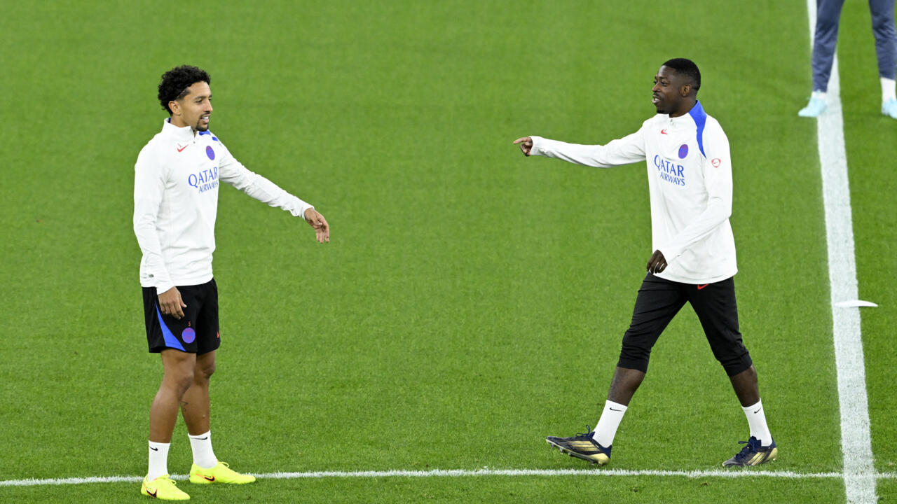 Marquinhos and Dembélé return as PSG face Leverkusen in Champions League