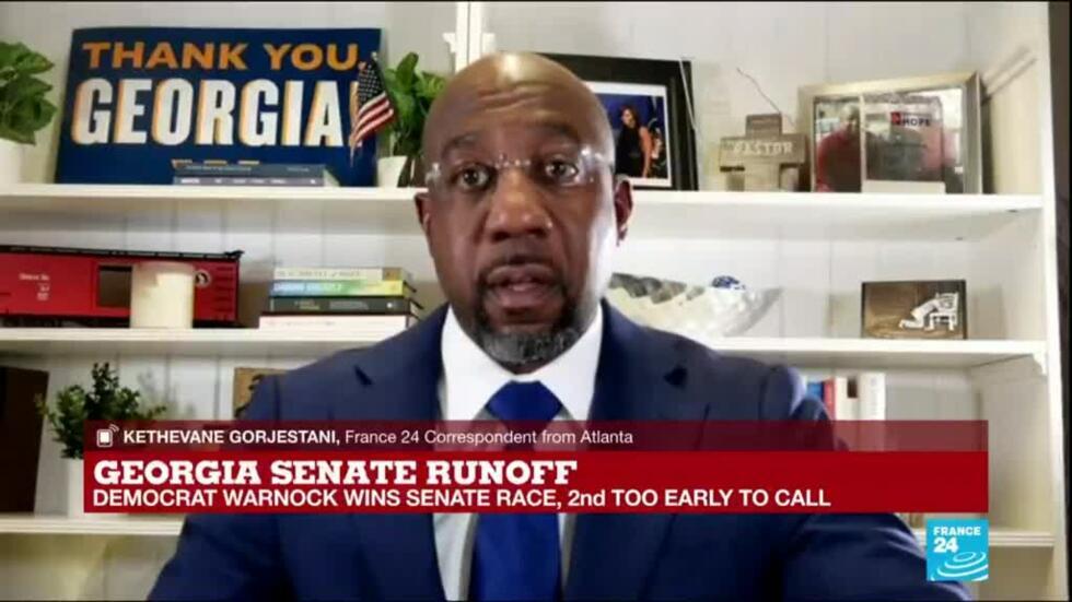 Democrats win first runoff, control of Senate in reach France 24