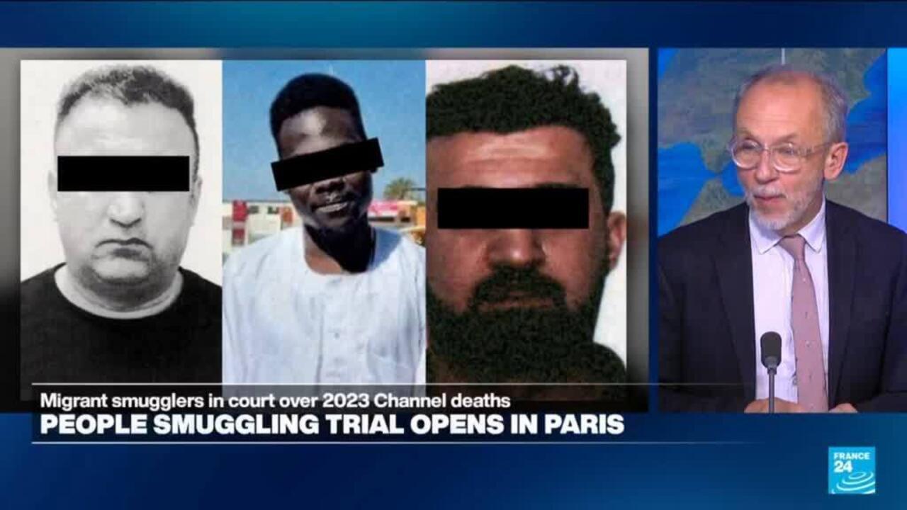 Suspected smugglers on trial over deadly 2023 Channel shipwreck