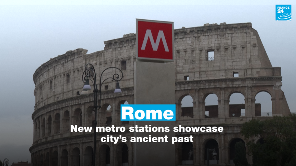 Rome: new metro stations showcase city's ancient past