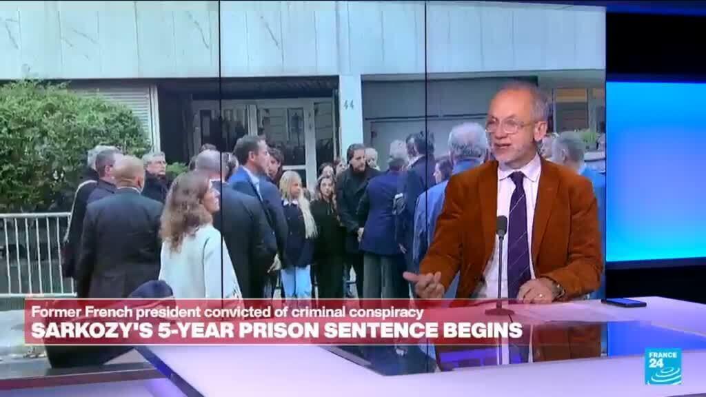Nicolas Sarkozy serving prison sentence is 'completely unprecedented'