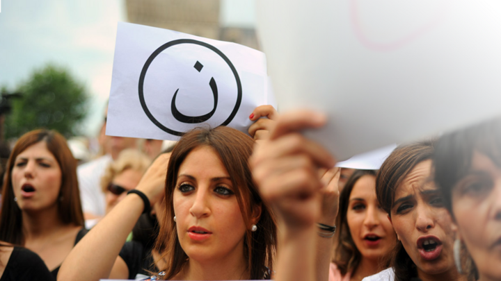 A sign of support in France