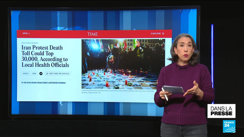 Répression en Iran : "Le bilan réel pourrait dépasser les 30 000 morts"