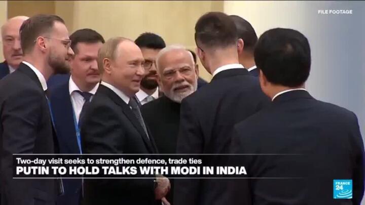 Vladimir Putin to hold talks with Modi in India
