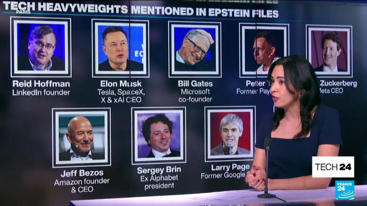 france24.com - Business - Latest Epstein files reveal disgraced financier's Silicon Valley connections