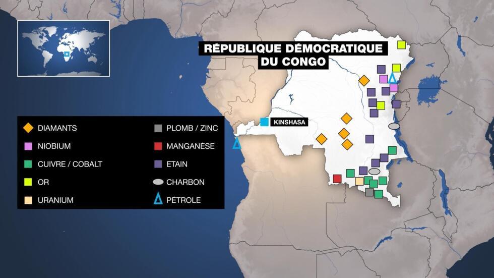 Richesses minières et énergétiques en RDC