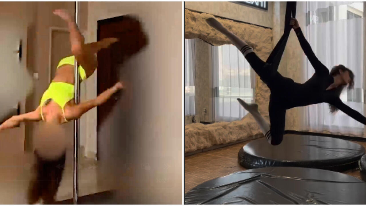 ‘It’s feminist and it’s badass’: the Iranian women taking up pole dancing and aerial dance
