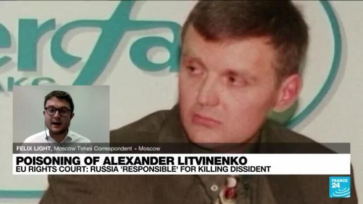 European court rules Russia was behind dissident Litvinenko killing