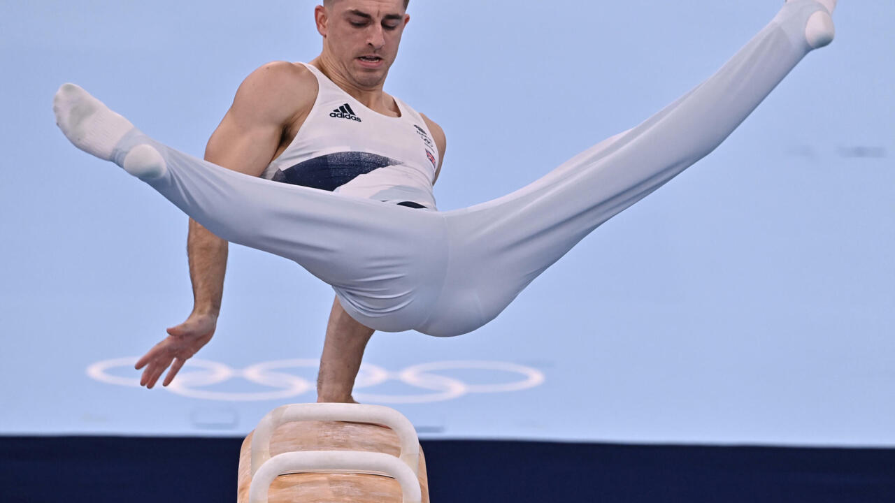 JO2020 / Gym Briton Max Whitlock Olympic champion on pommel horse as