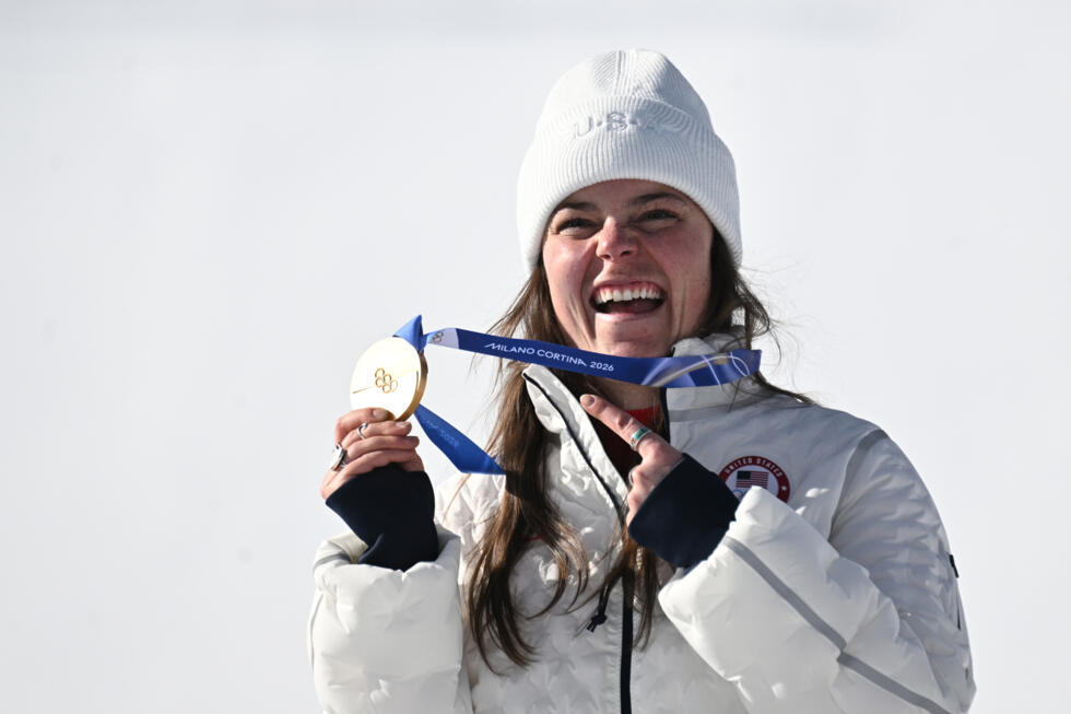 Breezy Johnson won downhill gold at the Winter Olympics