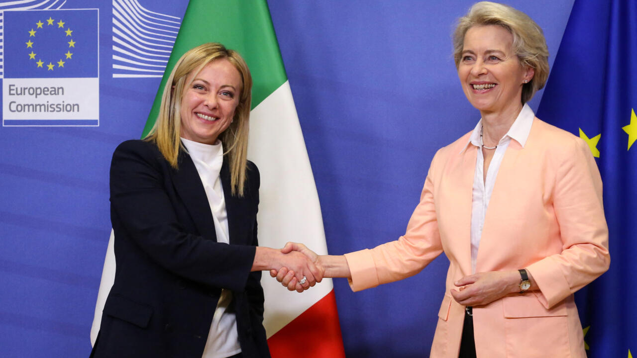 Italy's far-right PM Meloni hails 'frank' talks in Brussels with EU leaders