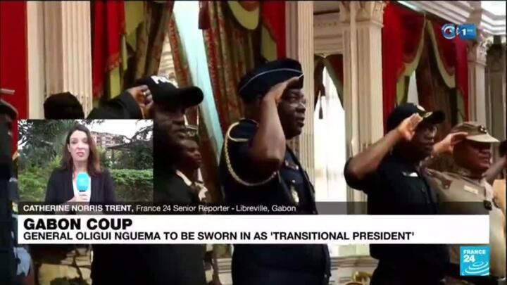 People 'relieved' at end of Bongo rule as Gabon coup leader becomes 'transitional' president