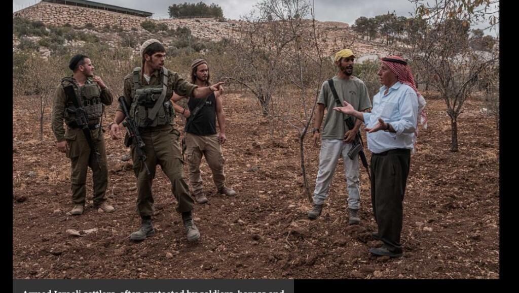 Cisjordanie: "Depuis 2023, une escalade de l'accaparement des terres"