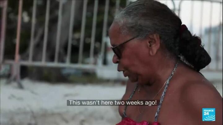 Climate change: Guadeloupe's coastline threatened by global warming