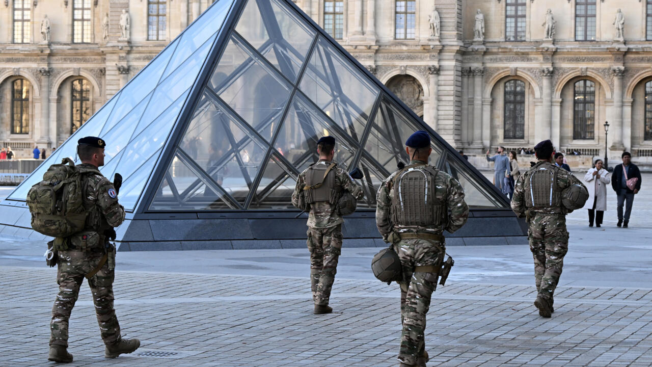 Woman, 38, charged over audacious jewel heist at Louvre