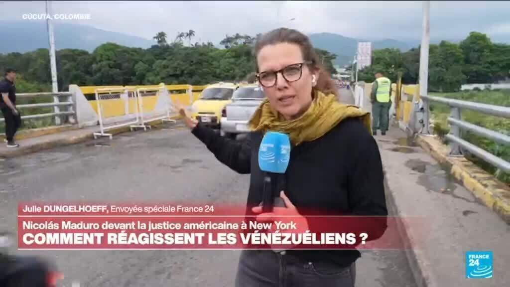 Maduro devant la justice américaine : quelles réactions des Vénézuéliens en Colombie ?