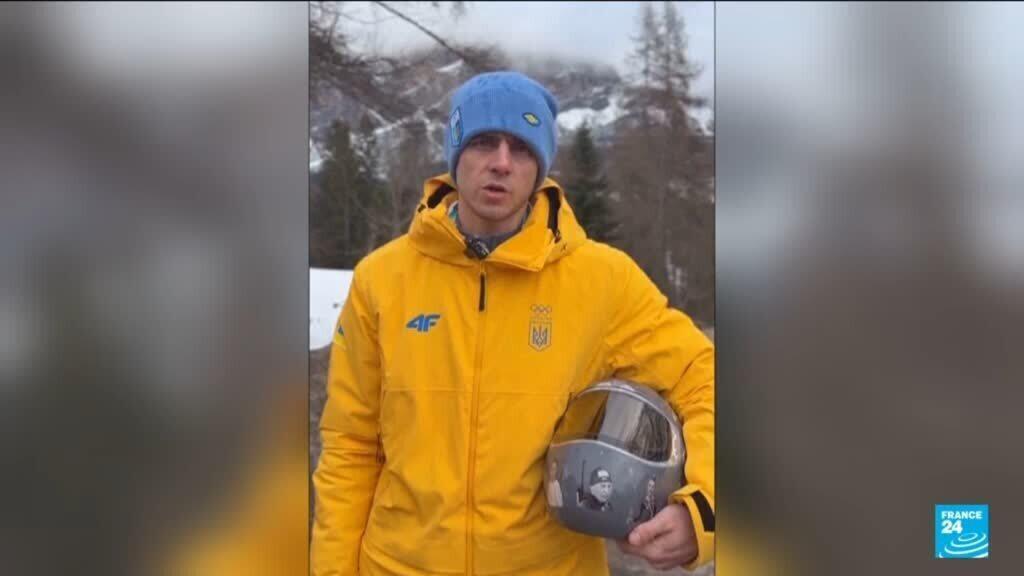 Milano-Cortina: Ukrainian athlete disqualified over war tribute helmet
