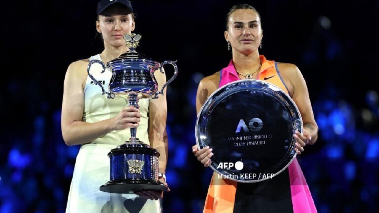بطولة أستراليا للتنس: الكازاخستانية ريباكينا تحرز اللقب بفوزها على البيلاروسية سابالينكا في النهائي