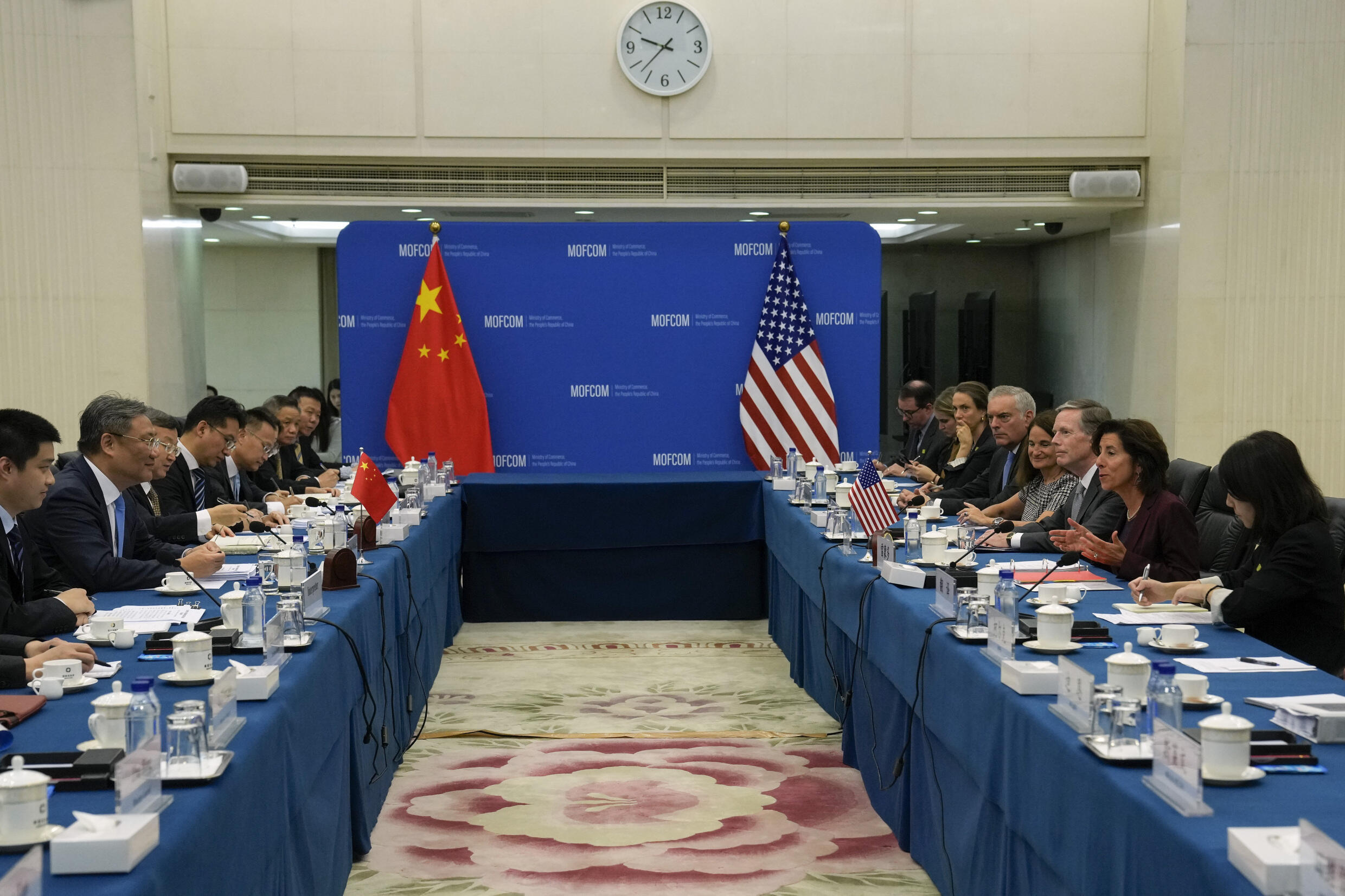 En Chine, la ministre américaine du Commerce prône des relations apaisées