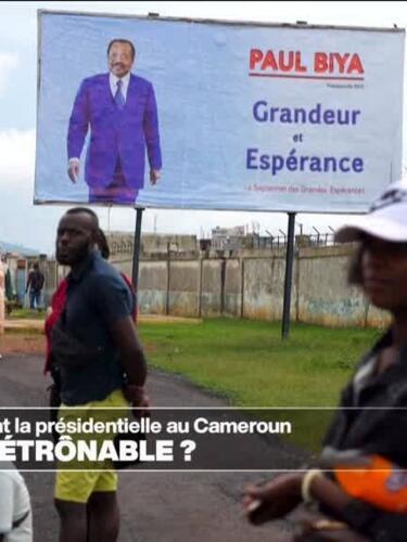 Dernière ligne droite avant l'élection au Cameroun : Paul Biya, l'indétrônable ?