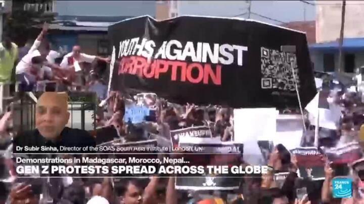 A 'contagion effect' among GenZ protest movements, researcher says