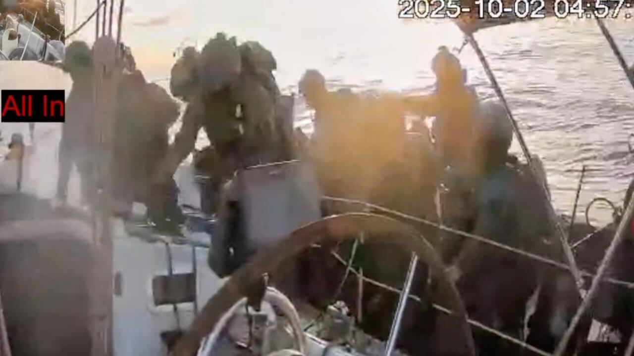 Los latinos detenidos en la Flotilla Global Sumud: ¿quién es quién?