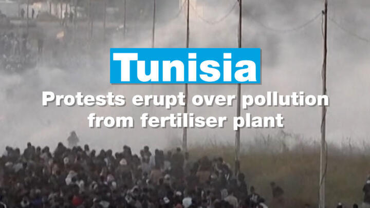 Tunisia: protests erupt over pollution from fertiliser plant