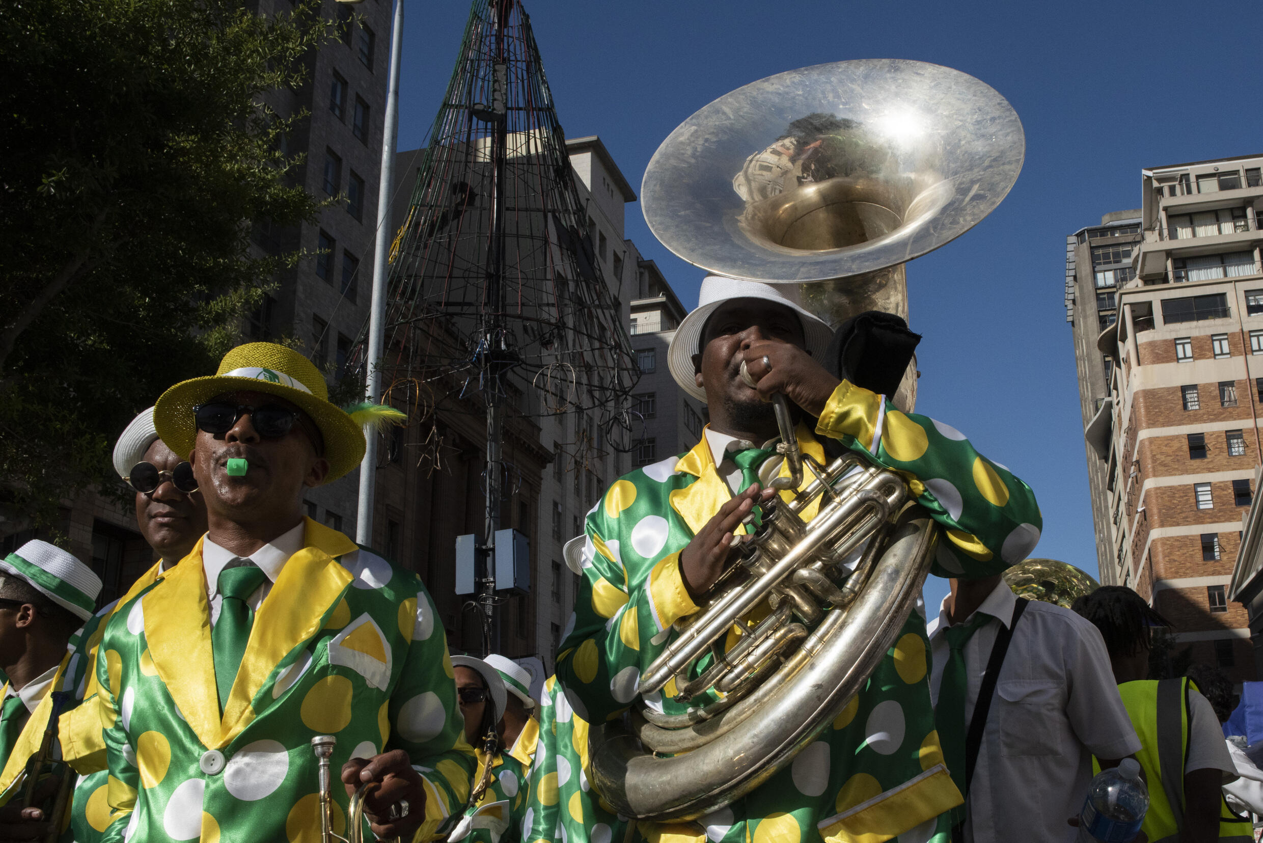Carnival of trumpets and colour returns to Cape Town