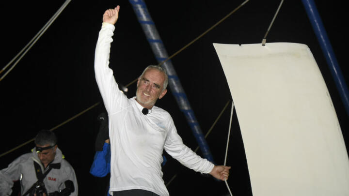 France’s Peyron sets new record for transatlantic yacht race