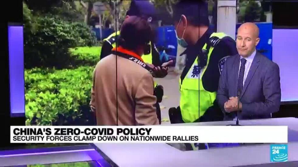 China zeroCovid policy Security forces clamp down on nationwide