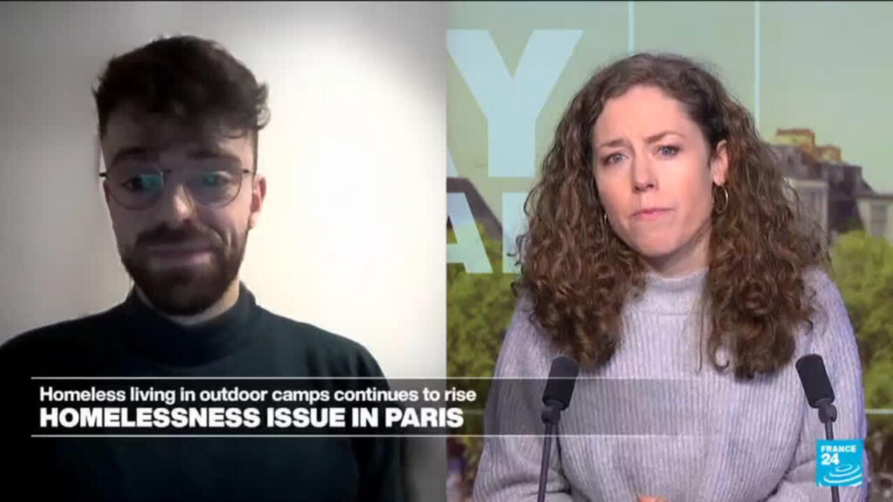 Paris: Homeless living in outdoor camps continues to rise