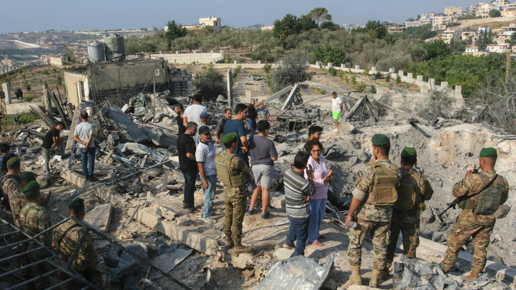 Israel targets Hezbollah 'terrorist infrastructure' in south Lebanon strikes