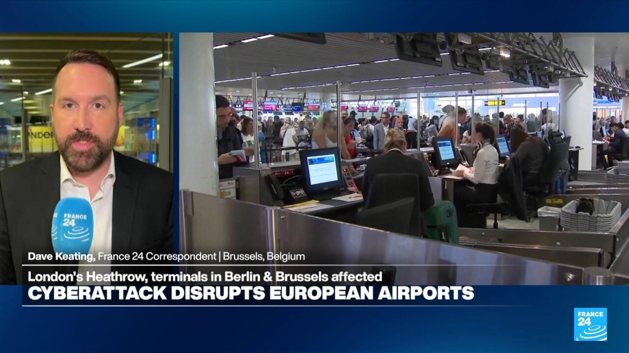 Cyberattack at major European airports: "Brussels airport is the worst affected"