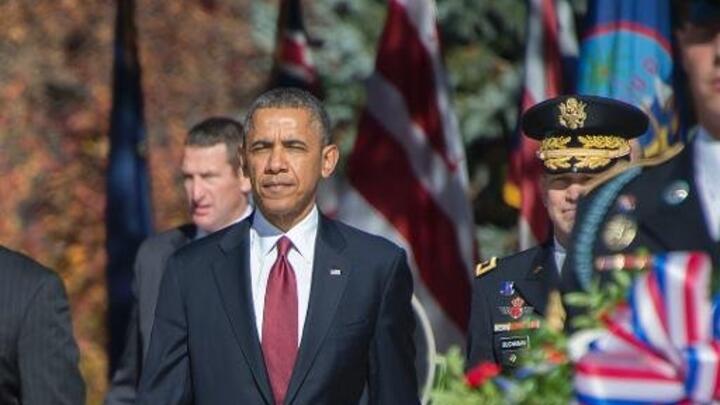 Obamas, Clintons honour JFK's legacy at Arlington