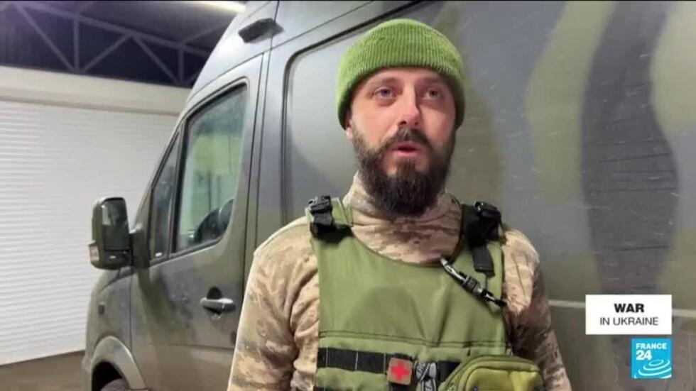 'It's always scary' Medics in Ukraine's 'meat grinder' city of Bakhmut