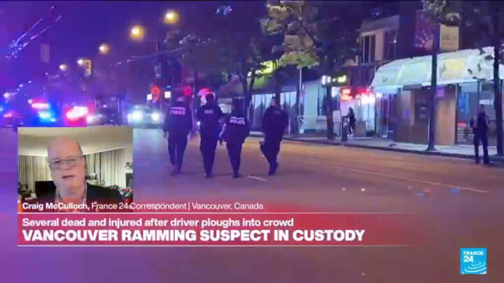 Police say vehicle hitting Vancouver crowd 'not an act of terrorism'