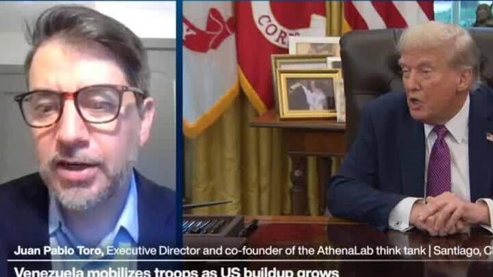 US-Venezuela standoff deepens, as Trump sends jets and weighs strikes