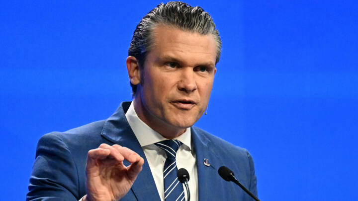 US Secretary of Defense Pete Hegseth was talking at an annual security forum in Singapore.