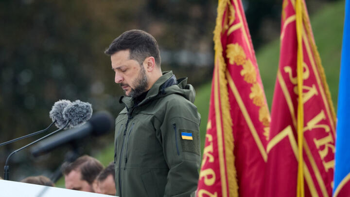 Ukraine's President Volodymyr Zelensky is hoping to bolster support from Europe -- which is also keen to seek out his country's war-tested drone expertise against Russia.