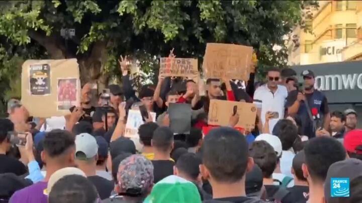 Moroccan youth protest for seventh day in a row