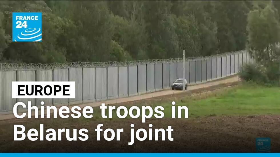 China joins Belarus military drills near the Polish border