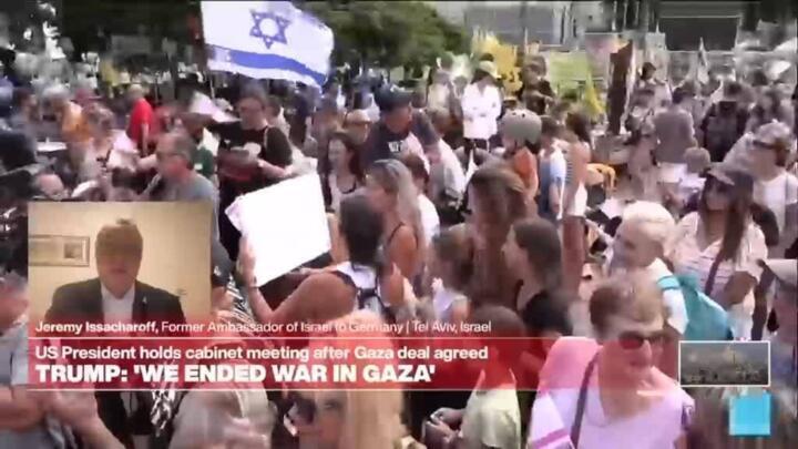 Gaza ceasefire: 'Clear sense of relief, jubilation, that we're moving towards an actual deal'