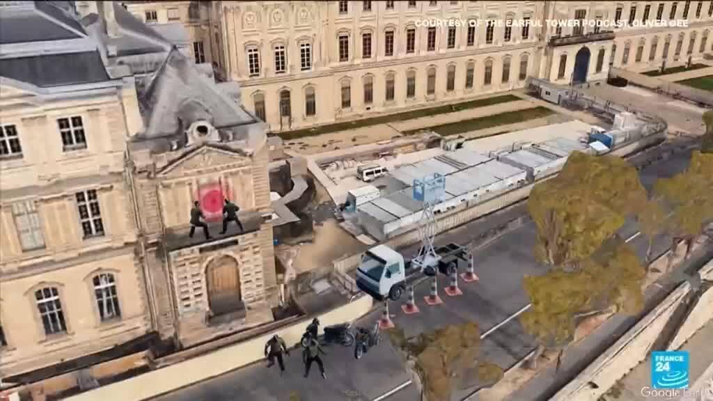 'We thought it was a terrorist attack', say tourists who witnessed the Louvre robbery