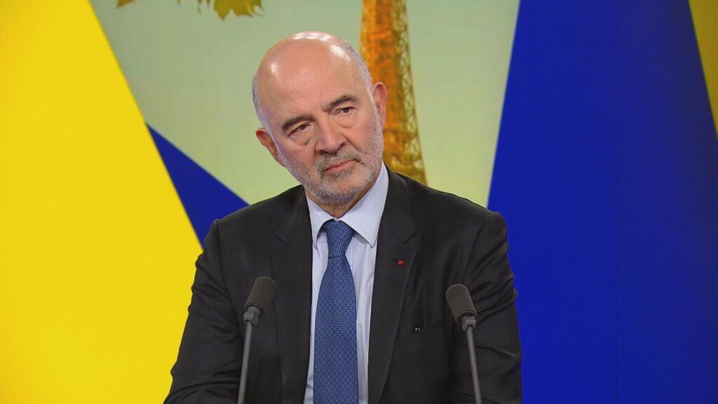 P. Moscovici : "L'UE doit aller jusqu'au bout dans sa volonté d'utiliser les avoirs russes gelés"