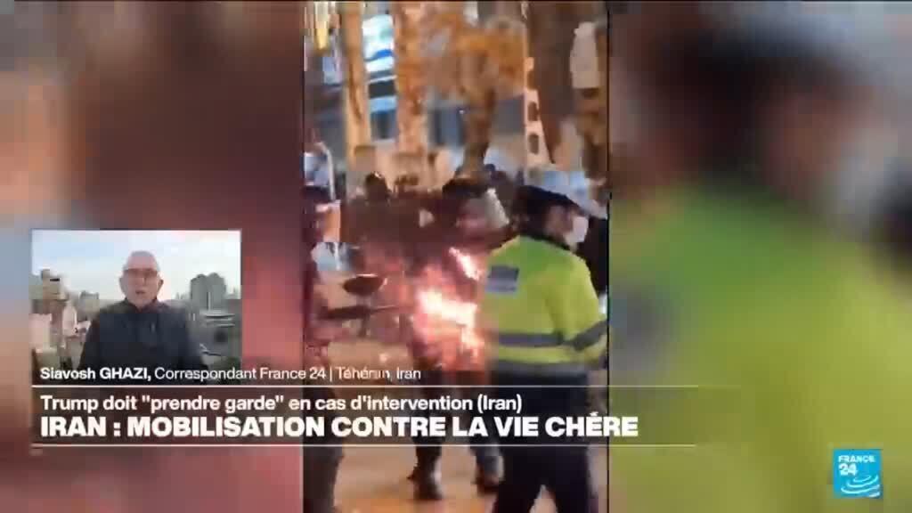 L'Iran dit à Trump que toute intervention serait une "ligne rouge" et promet une "riposte"