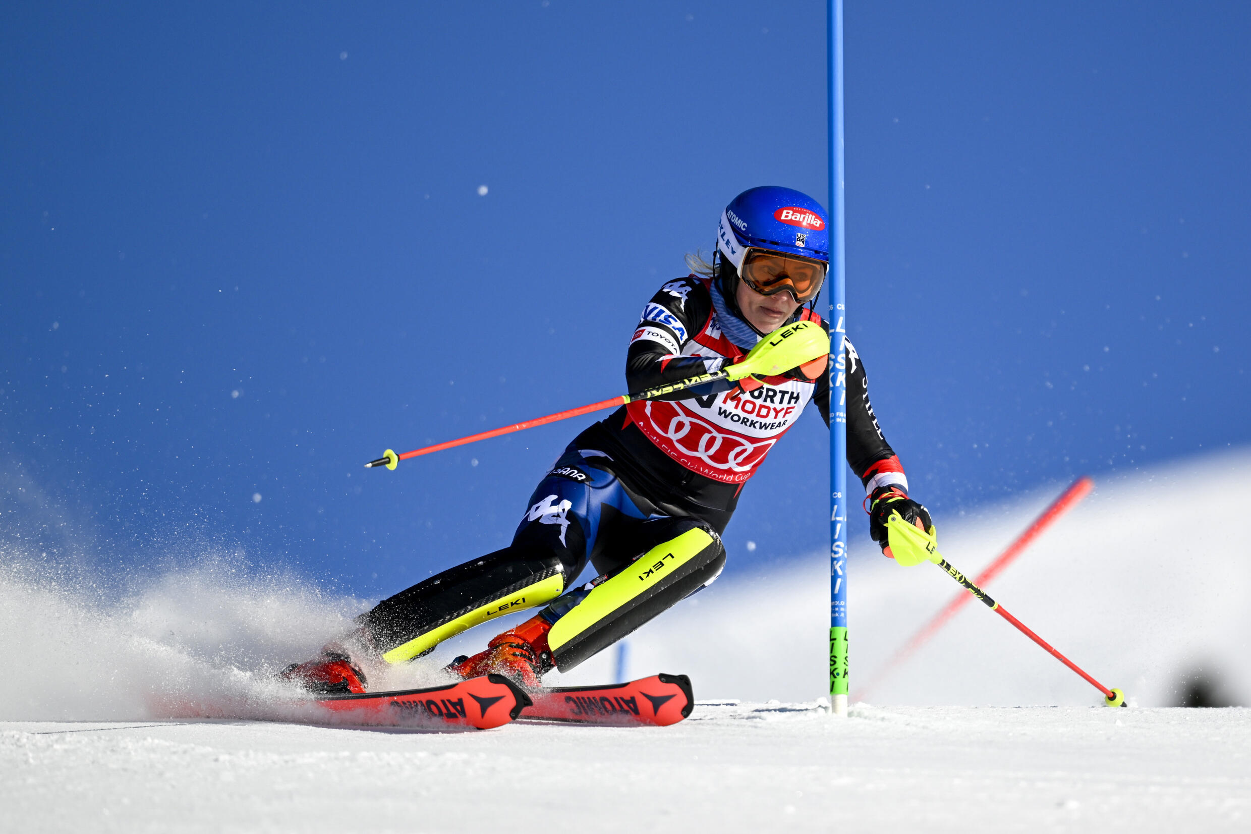 Mikaela Shiffrin holds the record for 96 World Cup wins.